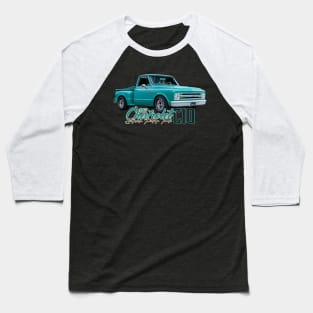 1967 Chevrolet C10 Stepside Pickup Truck Baseball T-Shirt